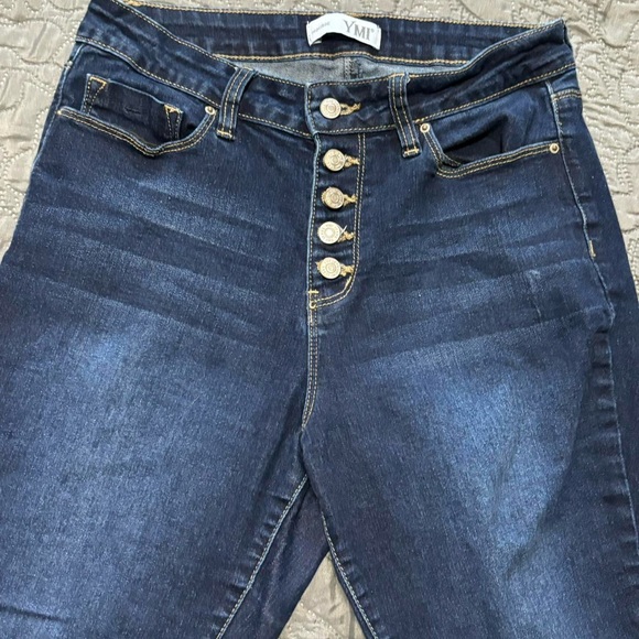 YMI HIGH RISE SKINNY JEANS - Picture 2 of 3